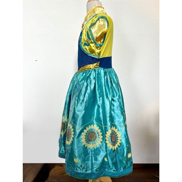 Disney Store Girls 7-10 Anna Dress from Frozen Fever - Picture 6 of 8